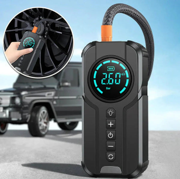 Jump Starter With Air Pump - جهاز بدء التشغيل مع مضخة هواء