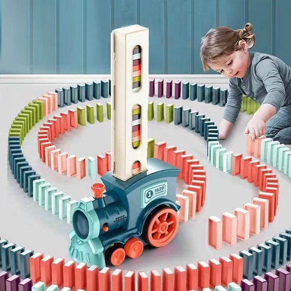 Domino Train Toy - لعبة قطار الدومينو